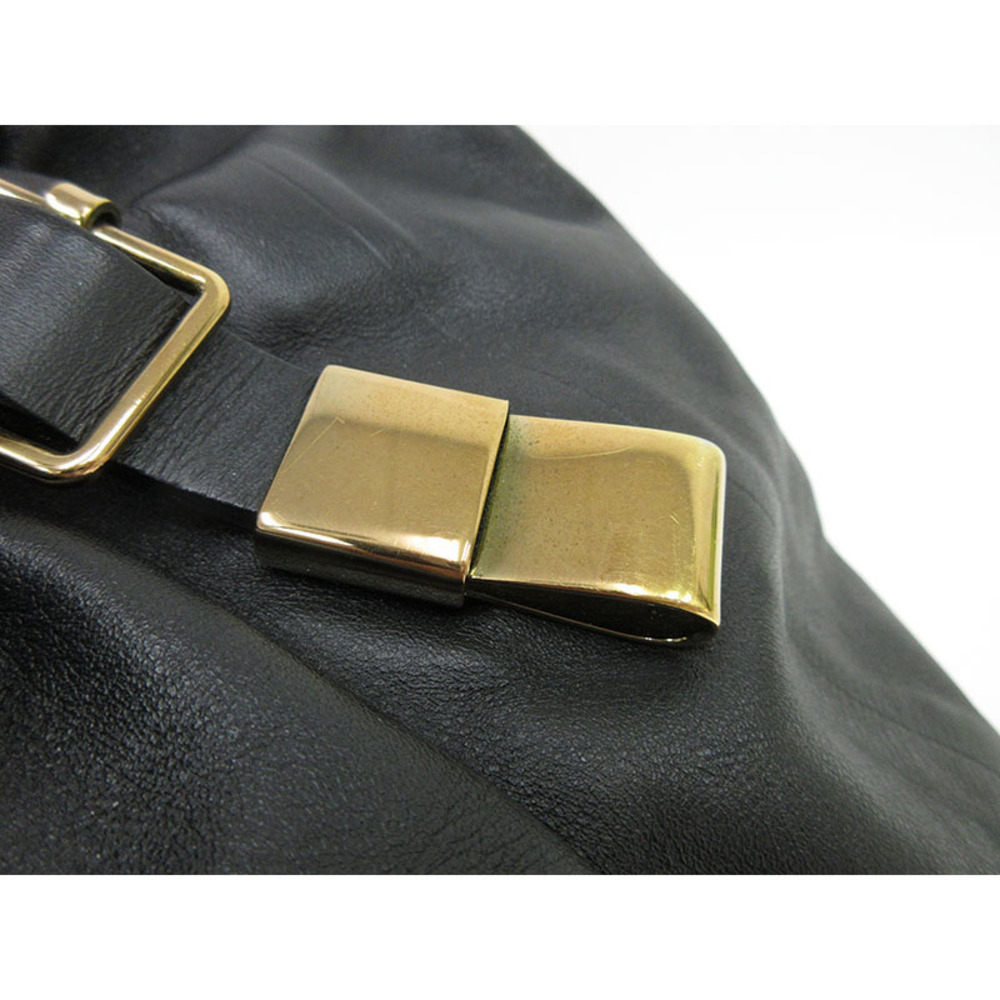 Chloe Bag Leather Shoulder Tote Victoria Black - Picture 7 of 11
